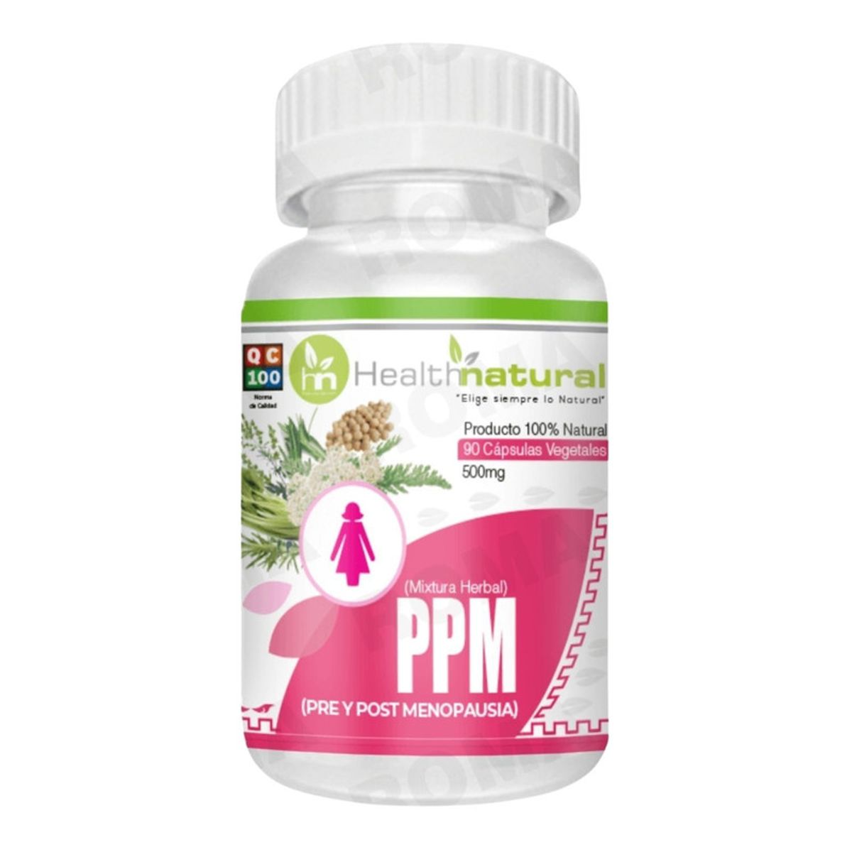 HEALTHNATURAL - PPMPRE Y POST MENOPAUSIA HEALTHNATURAL 500MG