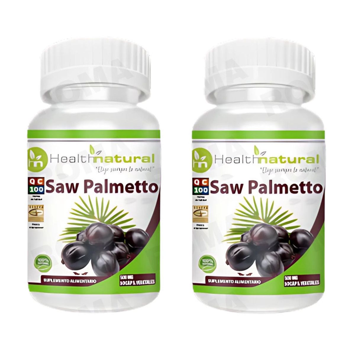 HEALTHNATURAL - PACK 2 SAW PALMETTO HEALTHNATURAL 1000MG