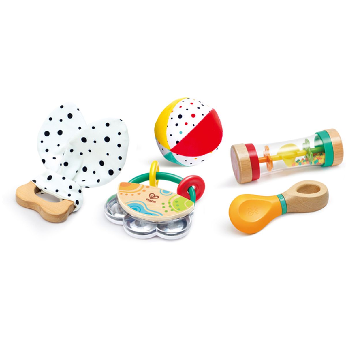 HAPE - Juguetes multisensorial 5 en 1