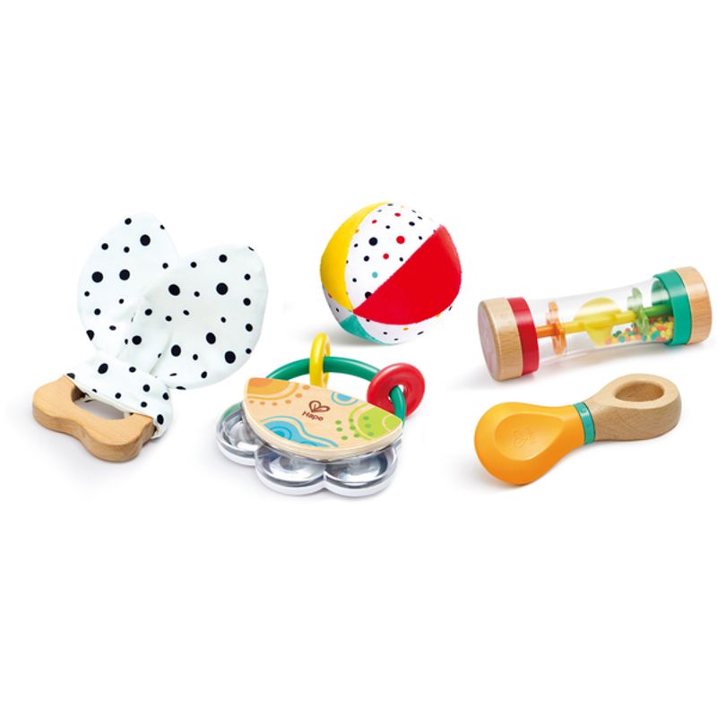 HAPE - Juguetes multisensorial 5 en 1