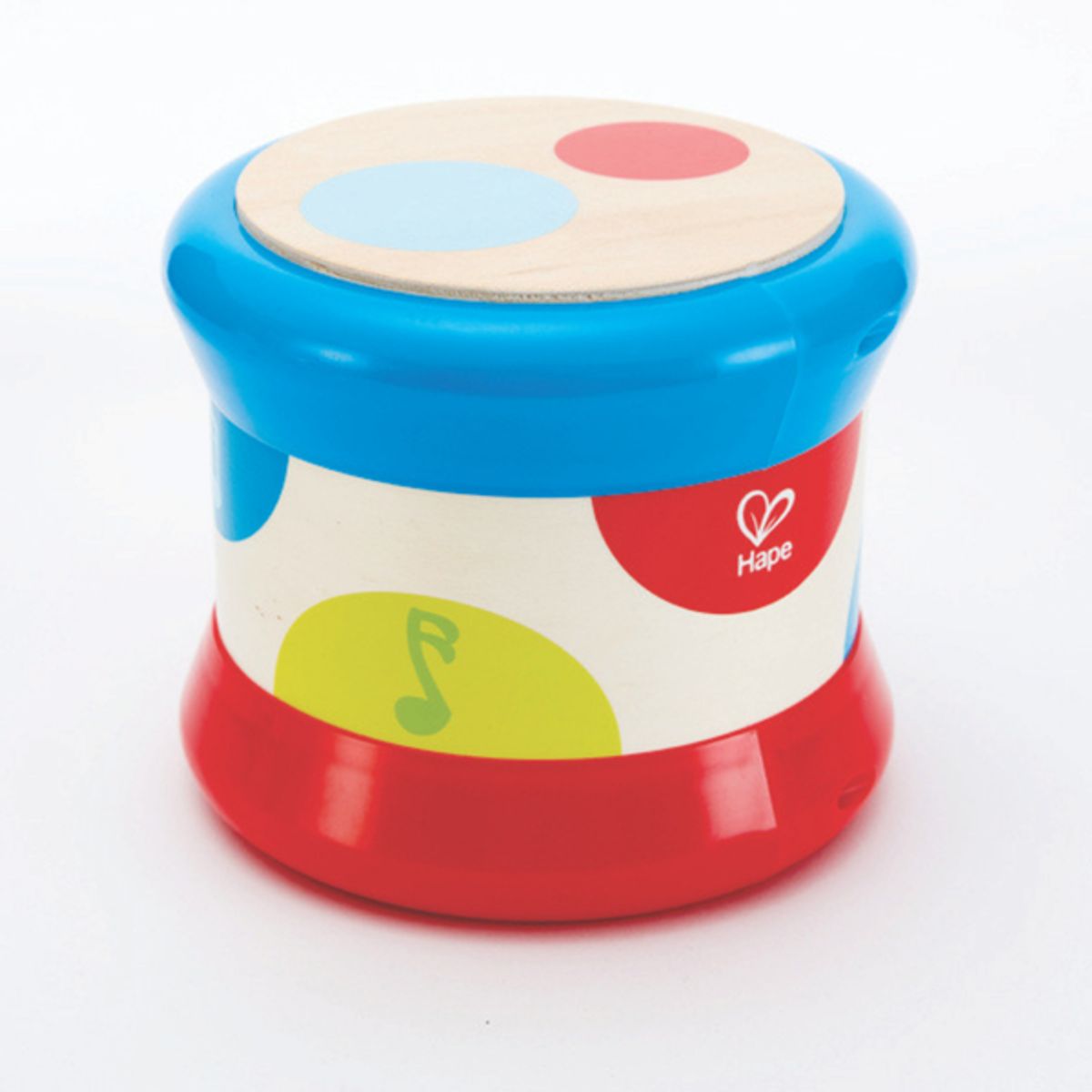 HAPE - Tambor de madera interactivo para bebé