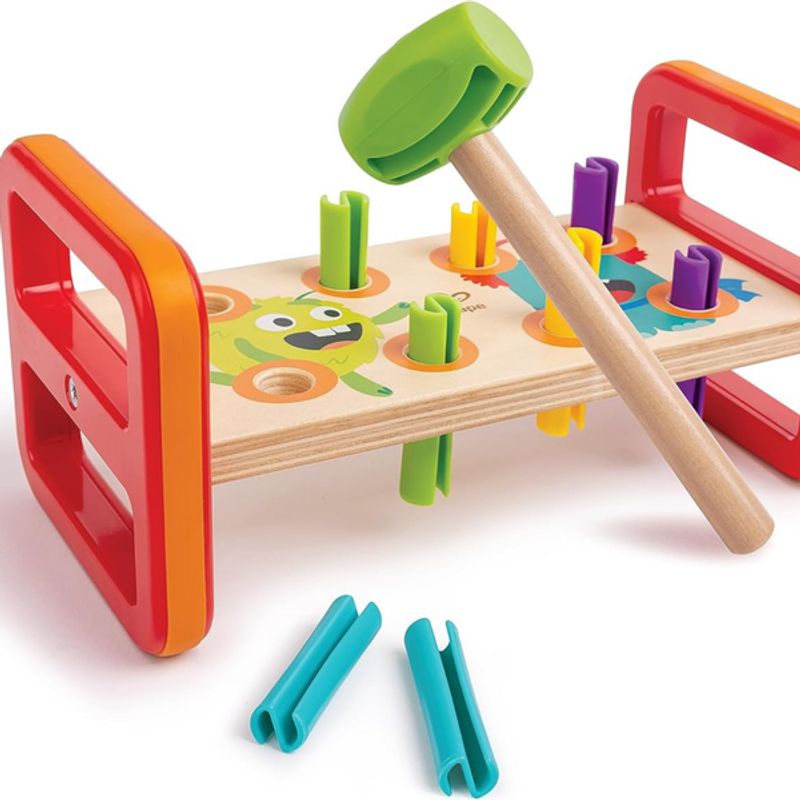 HAPE - Tablero con mazo para golpear modelo Play Essentials