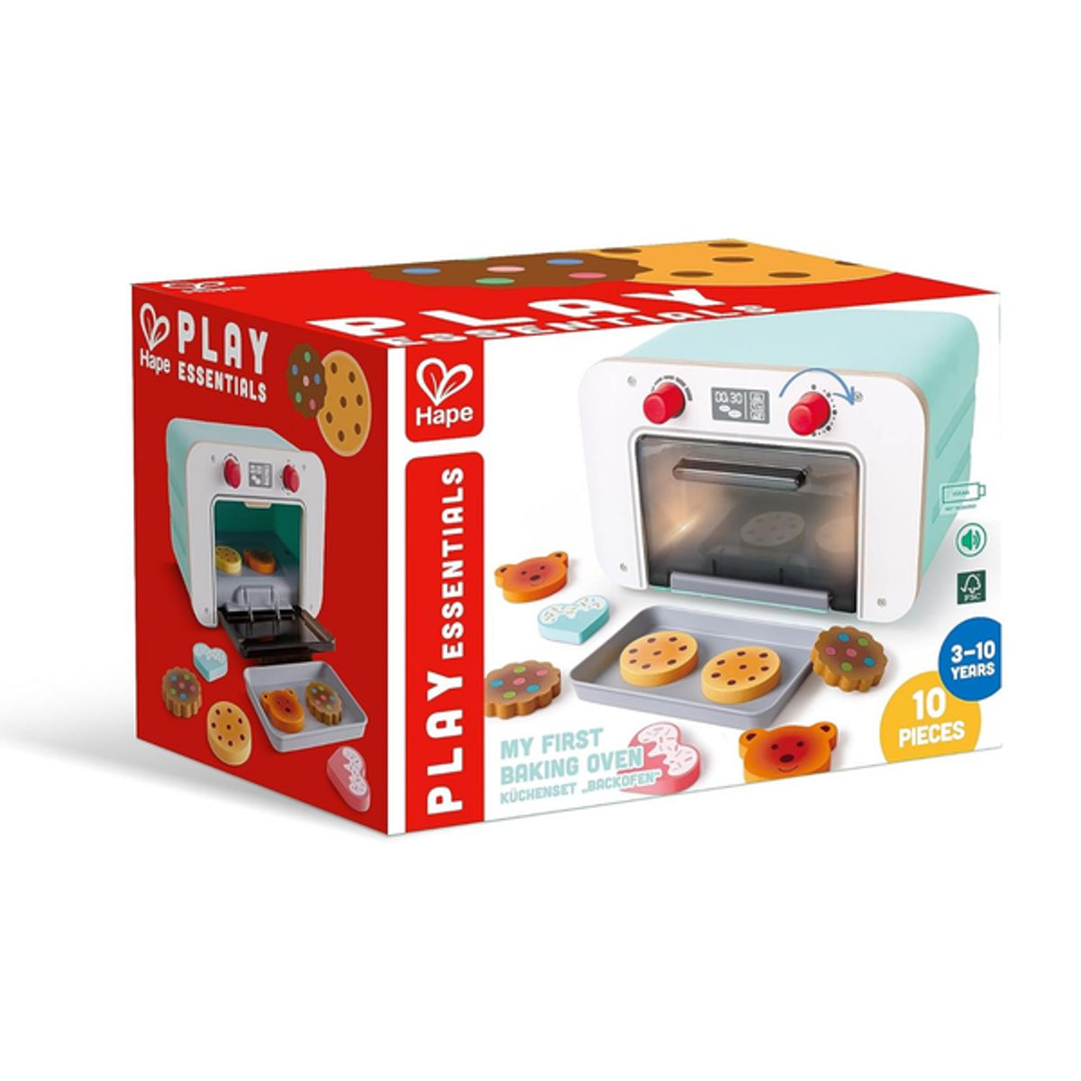 HAPE - Mi primer horno de madera Play Essentials