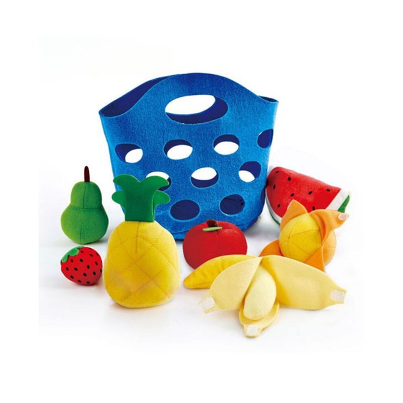 HAPE - Cesta de frutas de fieltro 08 piezas