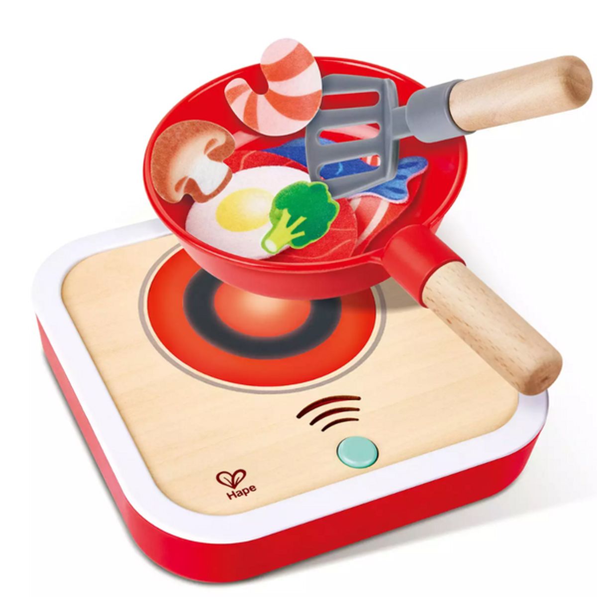HAPE - Hornilla de cocina interactiva de madera con sonido