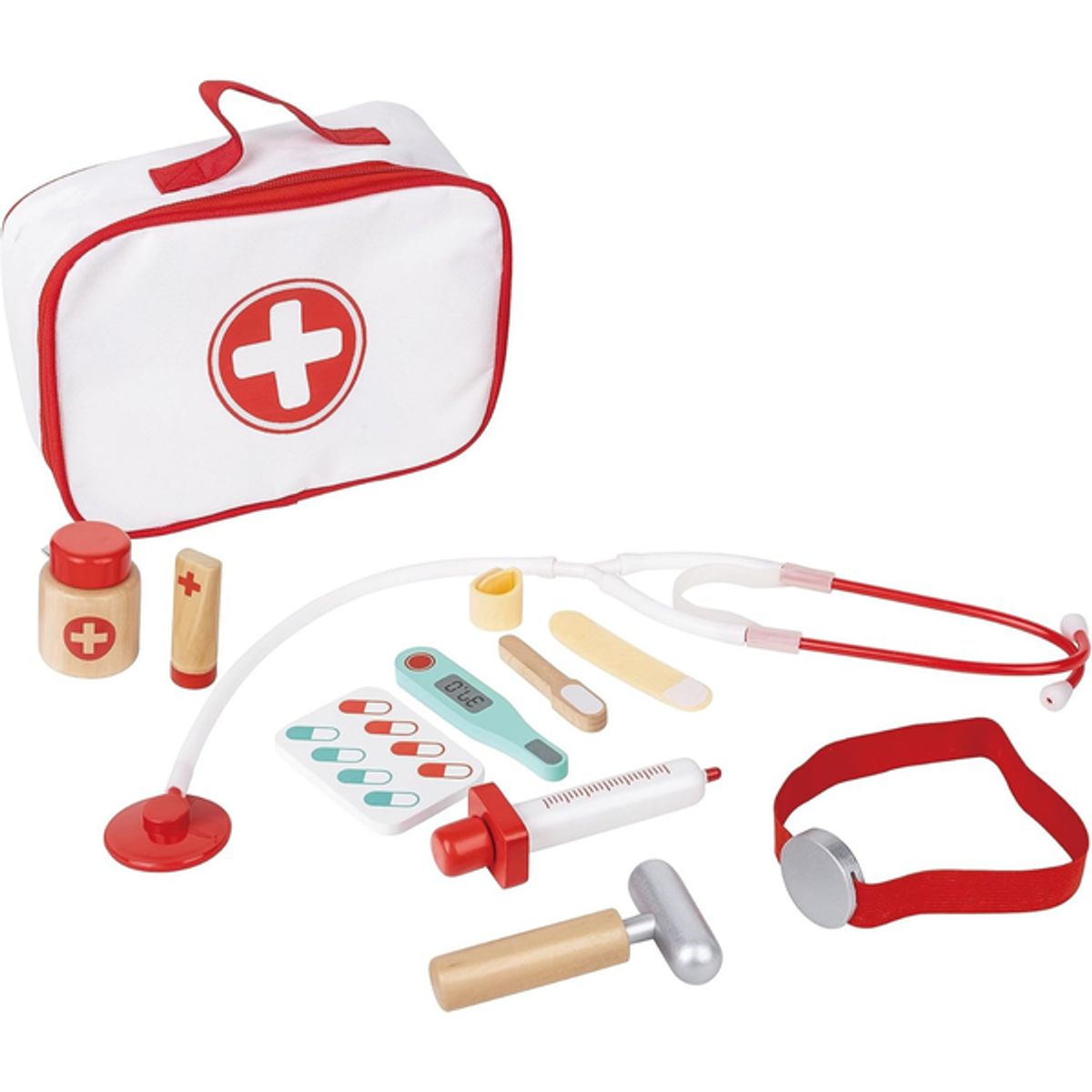 HAPE - Set médico bolso pequeño doctor 11 piezas