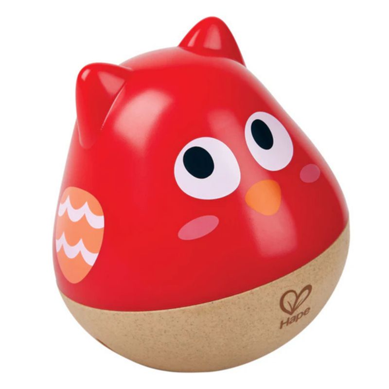 HAPE - Porfiado búho musical color rojo Play Essentials