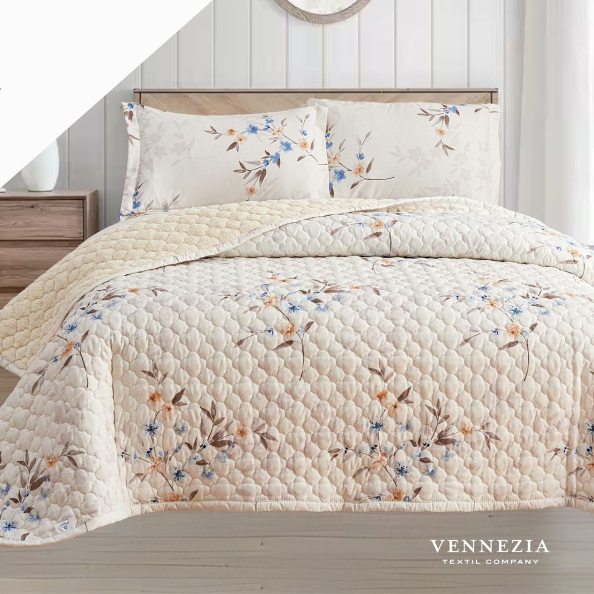 CALIFORNIA - CUBRECAMA CALIFORNIA CARNERO POR DENTRO 1.5 PLZ