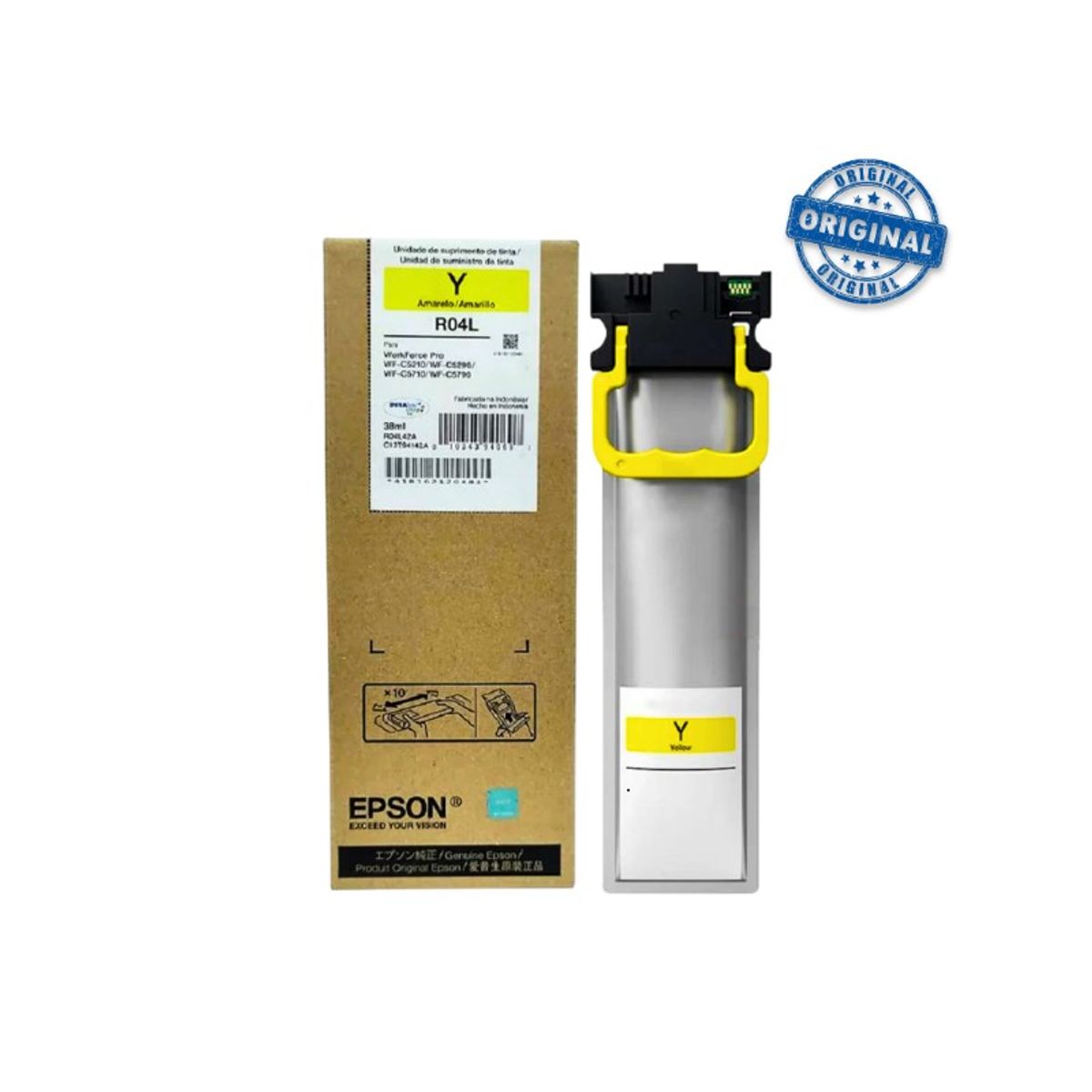EPSON - Cartucho de Tinta Epson R04l - Yellow WF-C5210 529057105790