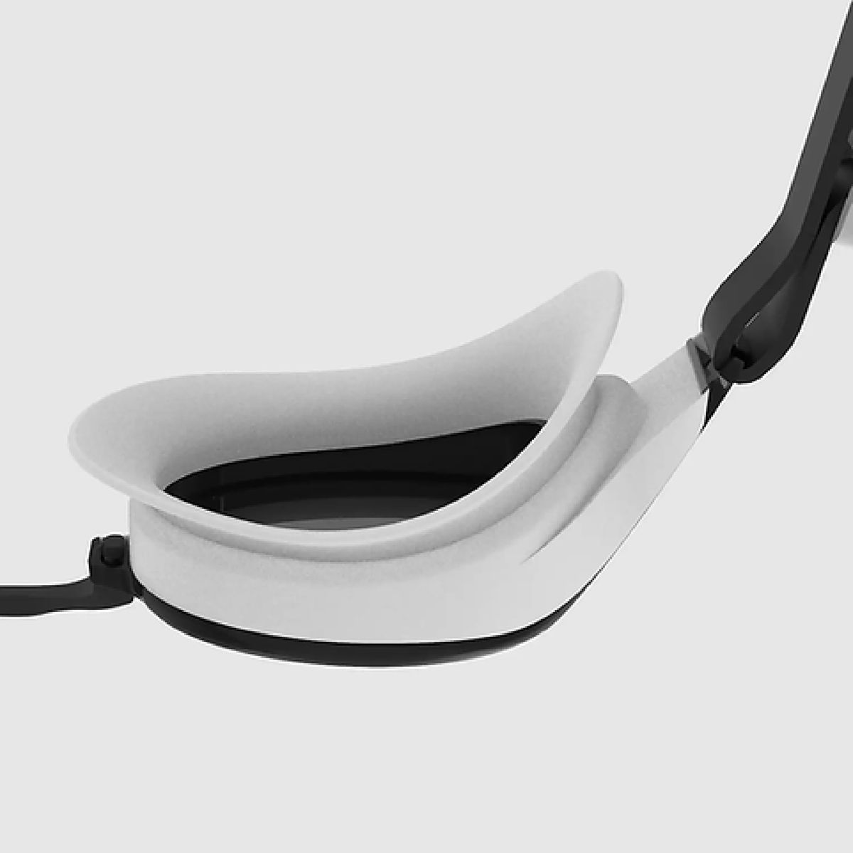 SPEEDO - Lente Natacion Hydropure Jr Black White