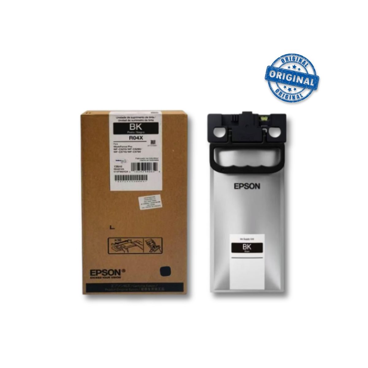 EPSON - Cartucho de Tinta Epson R04X - BLACK WF-C5210 529057105790