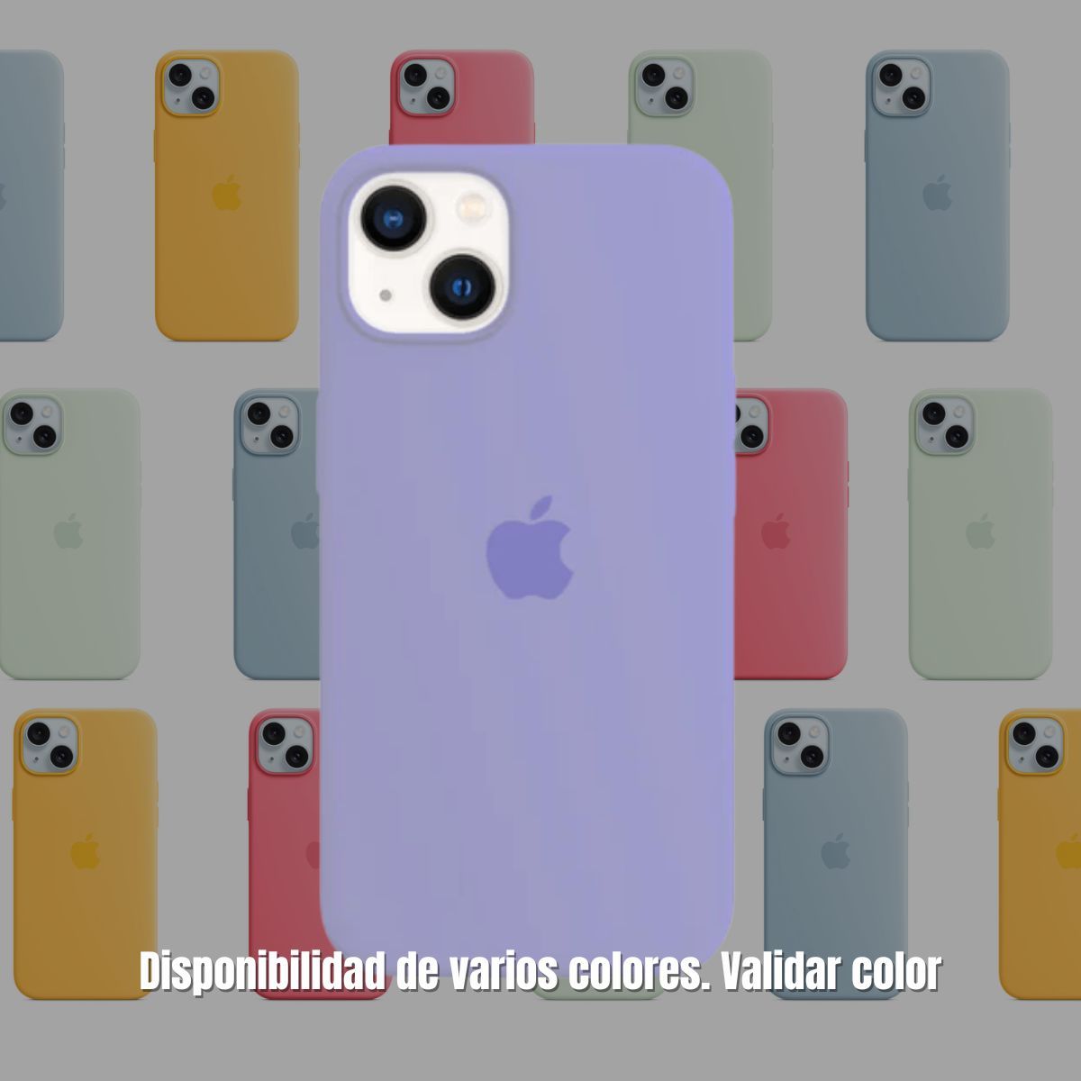 GENERICO - SILICONE CASE IPHONE 13