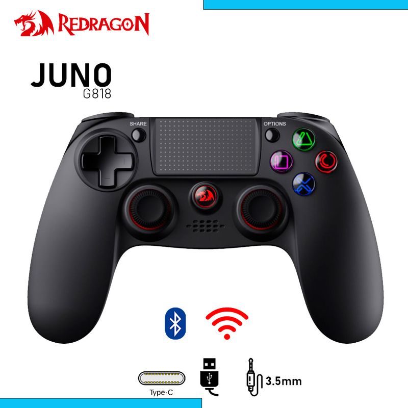 REDRAGON - Gamepad Redragon JUNO G818 Wireless