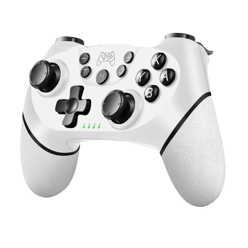 GENERICO - Mando inalambrico para Nintendo Switch Lite OLED y PC - Blanco