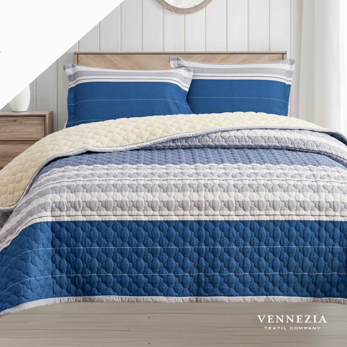 CALIFORNIA - CUBRECAMA CALIFORNIA CARNERO POR DENTRO 2.5 PLZ