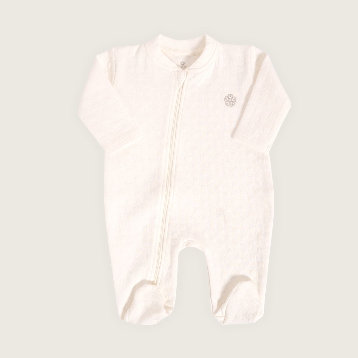 RIKURIY - Enterizo invernal Rikury Ivory