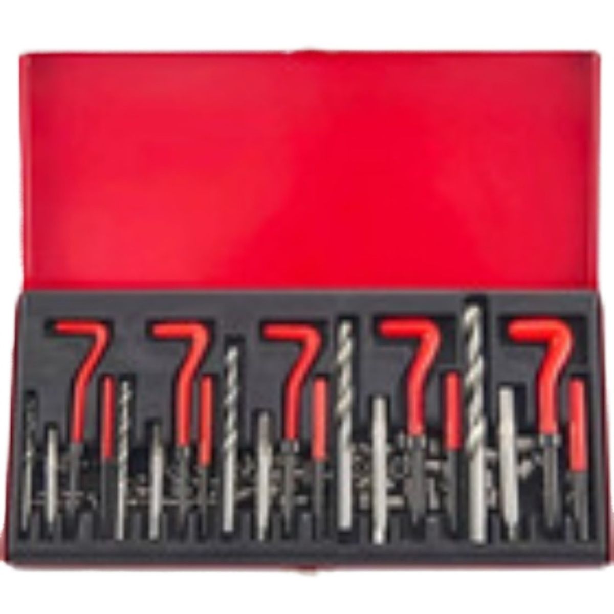 QUICK - Kit 131 Insertos Helicoil Reparacion Hilos Dañados