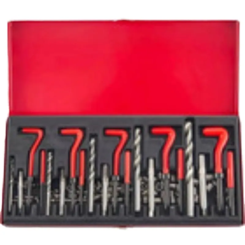 QUICK - Kit 131 Insertos Helicoil Reparacion Hilos Dañados