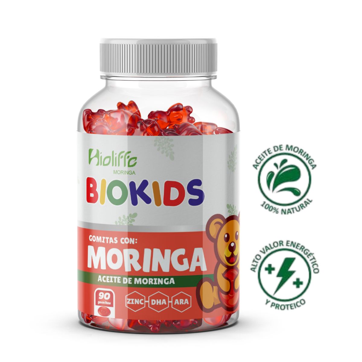 GENERICO - GOMITAS BIOKIDS CON ZINC DHA Y ARA