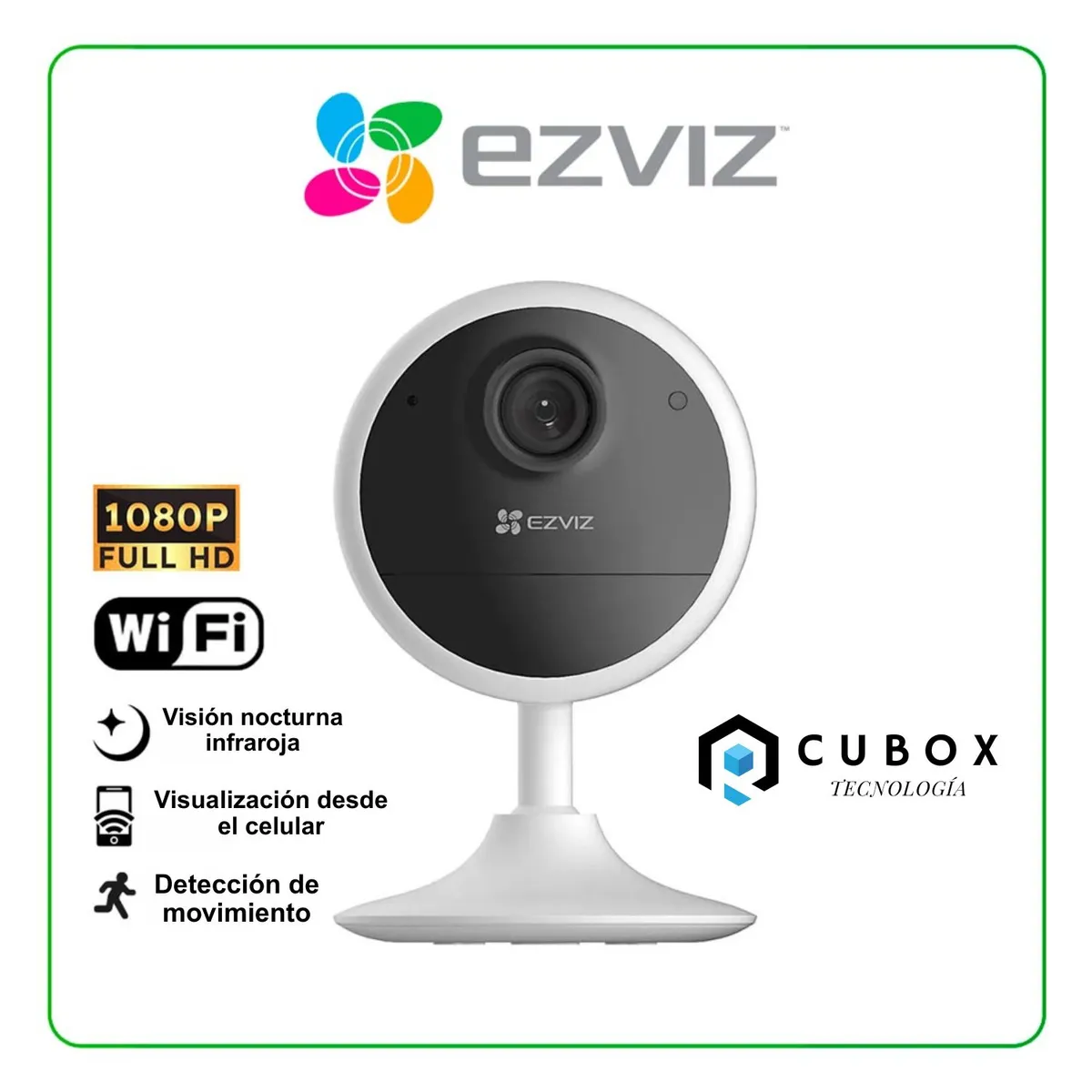 EZVIZ - Cámara Inteligente Wifi CB1 1080P Ezviz Bateria Inalámbrica