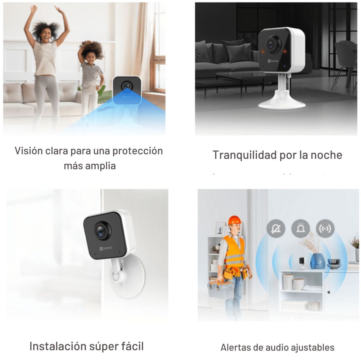 EZVIZ - Cámara de Seguridad Ezviz H1C FULL HD