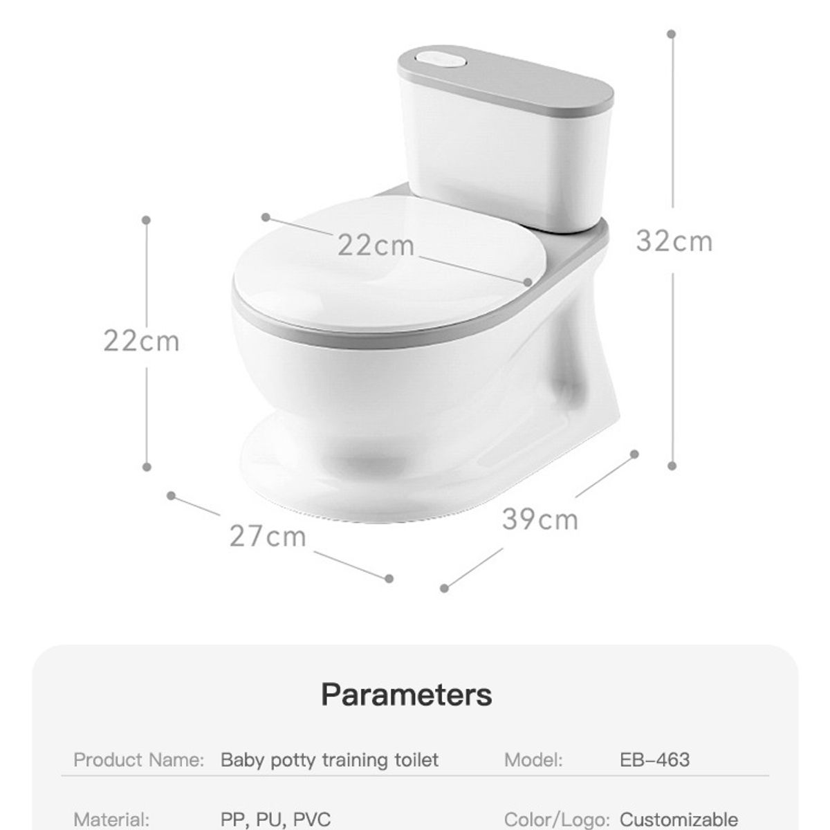 GENERICO - Inodoro de entrenamiento para Niños con Porta Papel Rosado