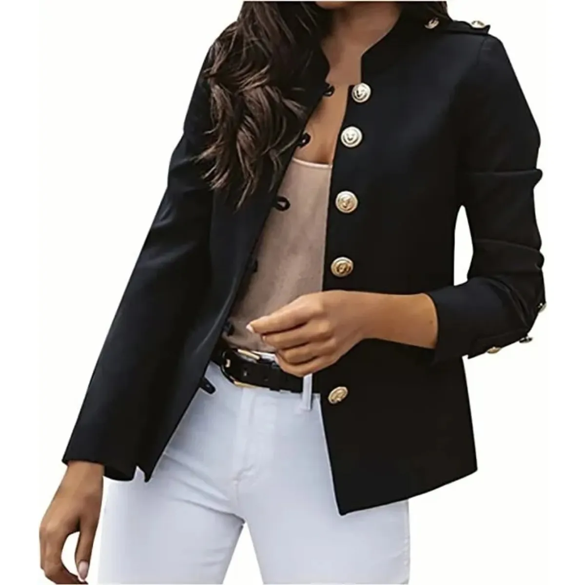 GIOIO - Blazer De Mujer Negro