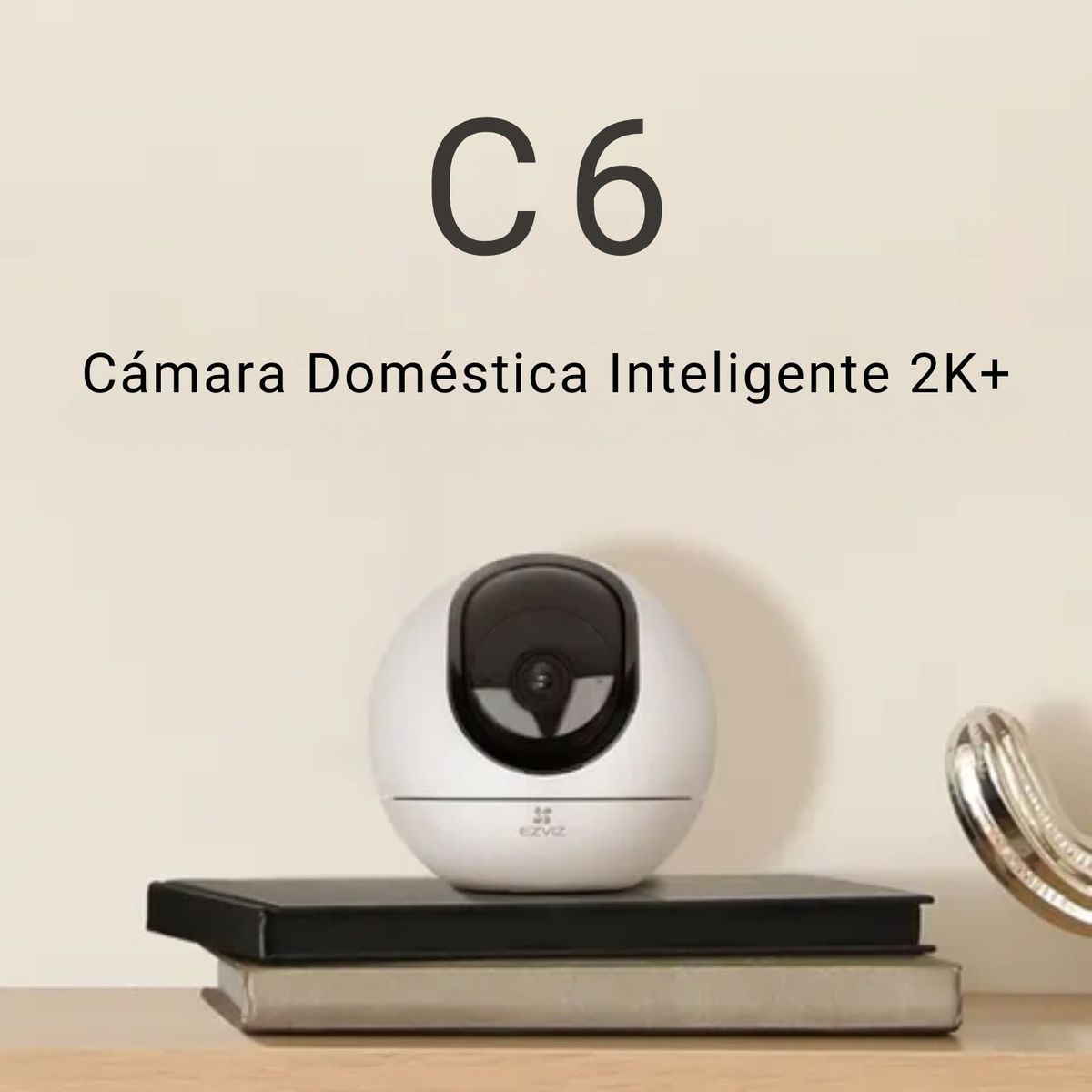EZVIZ - Cámara Ezviz C6 Inalámbrica Wifi 360