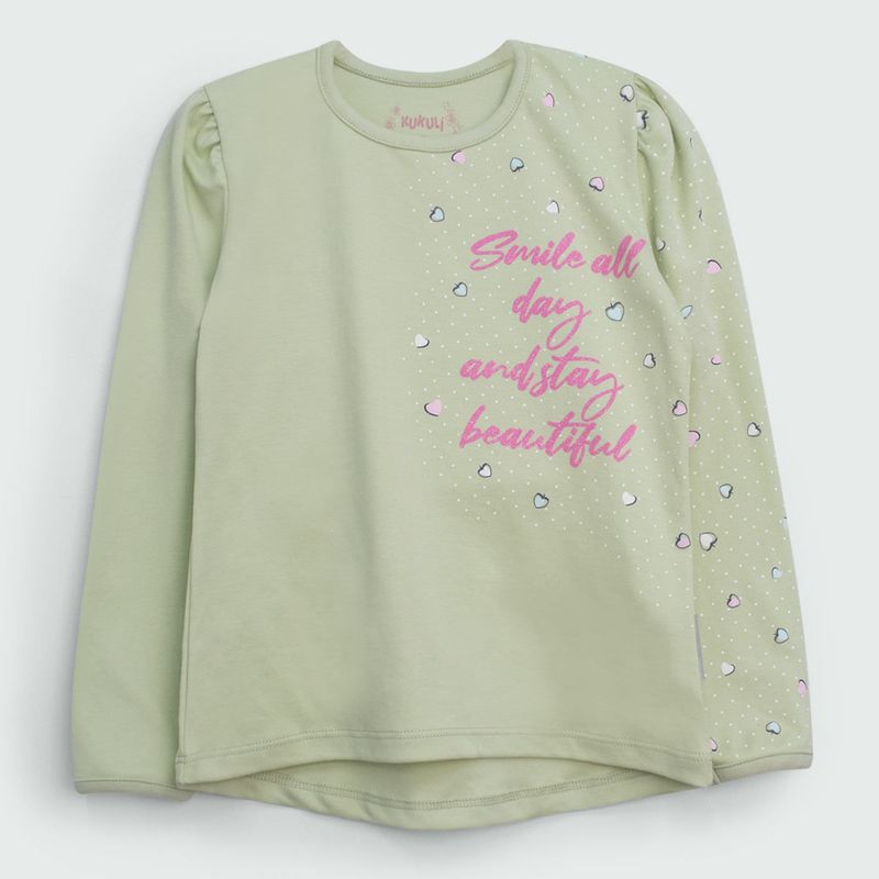 KUKULI - POLO PRINT M/L NIÑA 5102