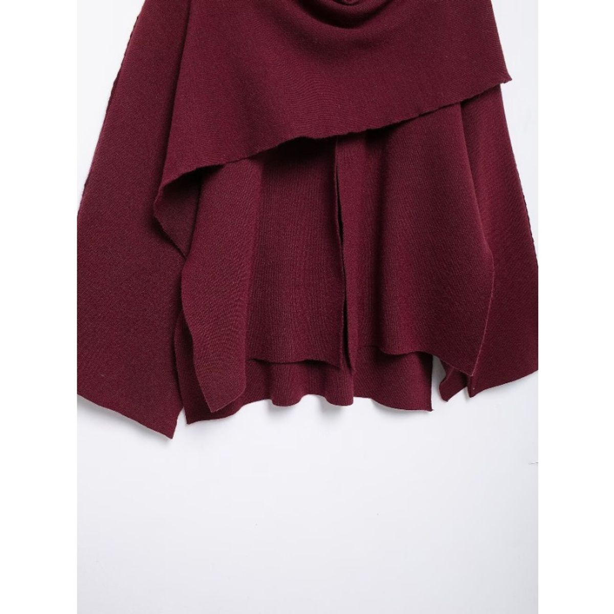 GIOIO - Capa Mujer Tejido Grueso Amplia Flúida Ligera Moderna​