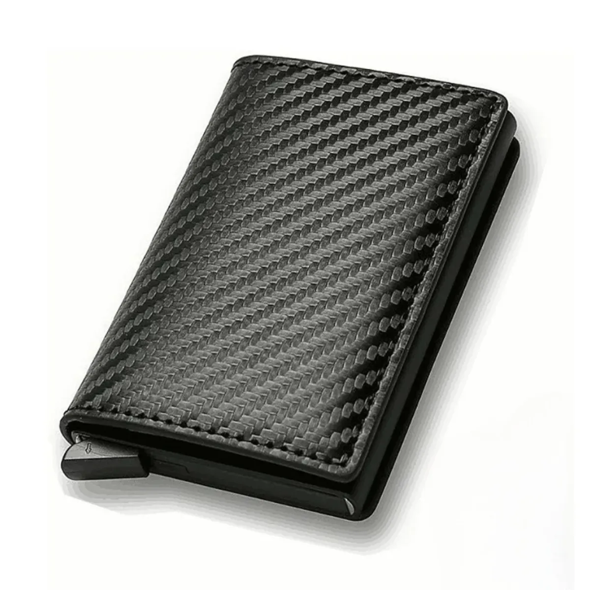 GIOIO - Cartera De Hombre Con Tarjetero De Aluminio Protección Rfid