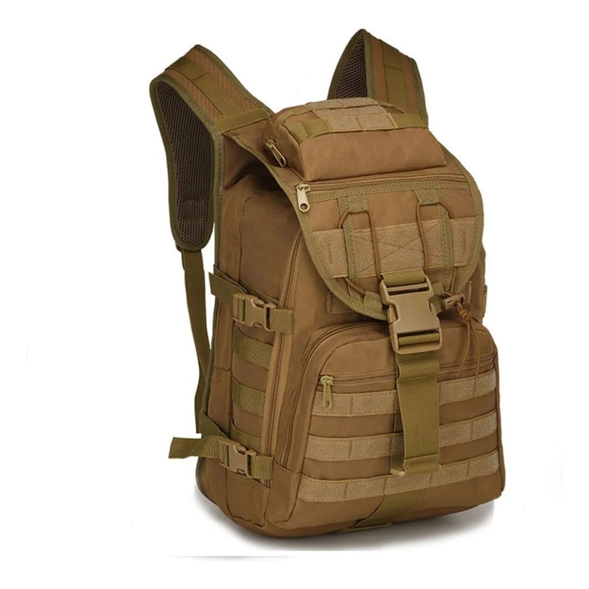 GIOIO - Mochilas Tacticas Militares Cámping Senderismo Impermeable-Marrón