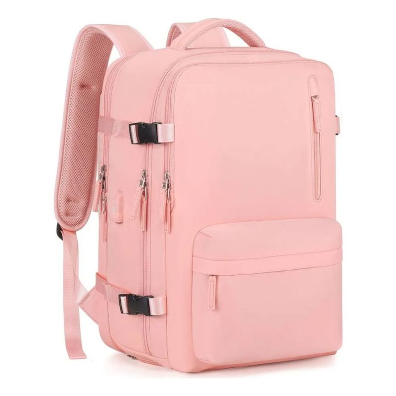 GIOIO - Mochila De Viaje Impermeable Avión Capacidad De 40l-Rojo