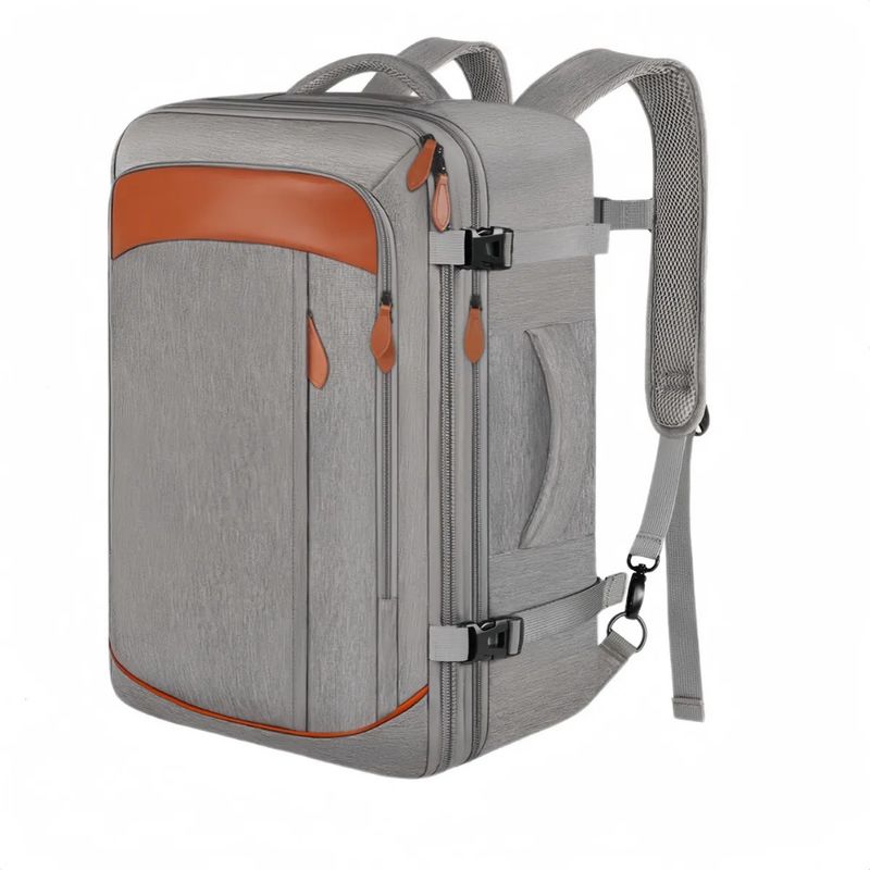 GIOIO - Mochila De Viaje Impermeable Maleta Expandible Antirrobo