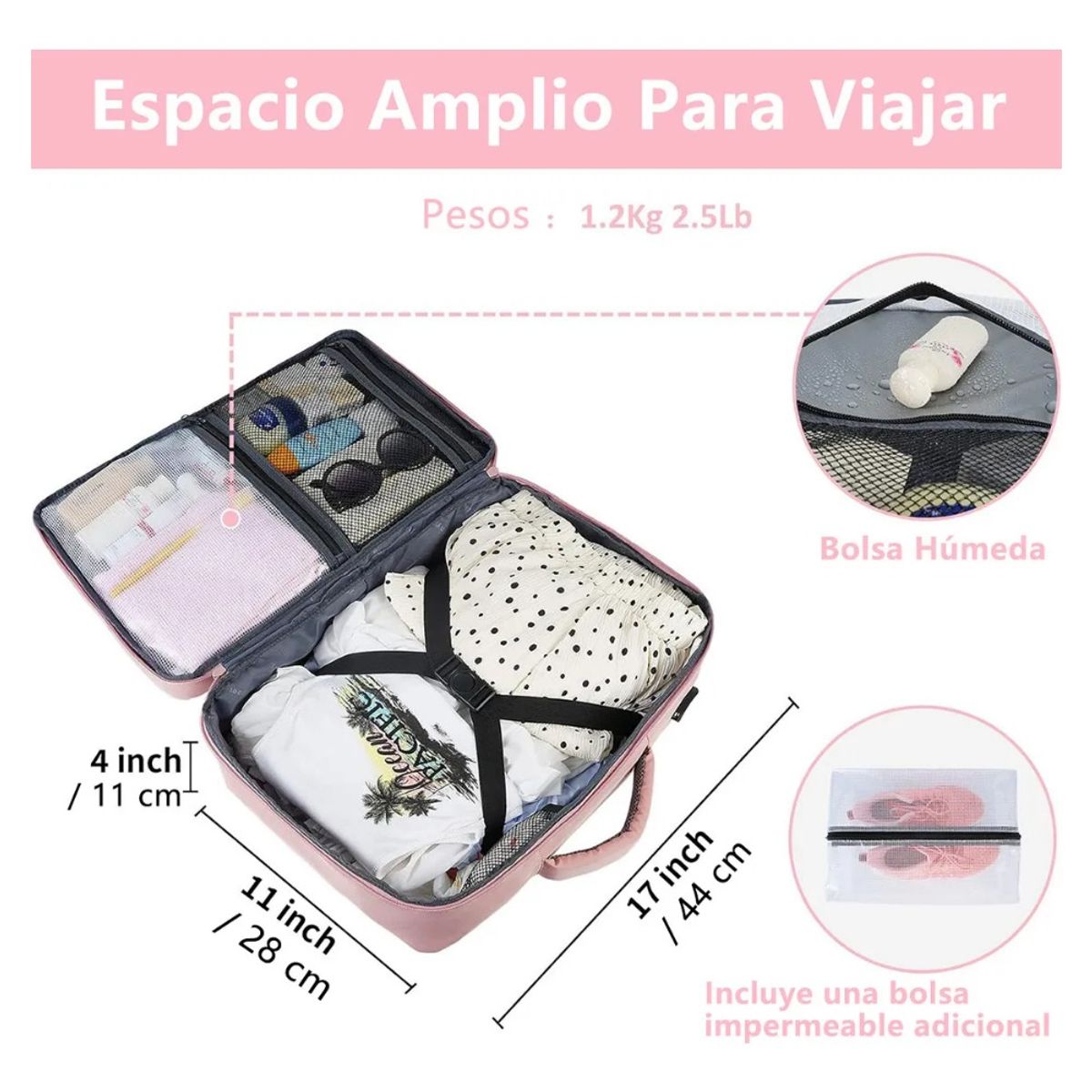 GIOIO - Mochila De Viaje Mujer Mochila Para Laptop 156 Pulgadas