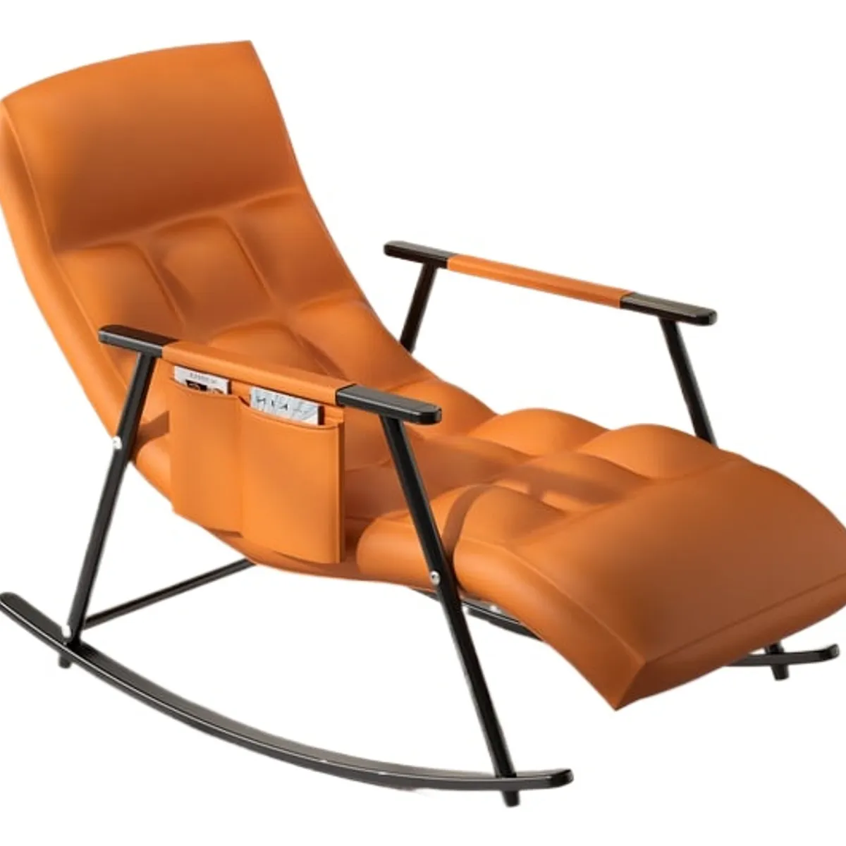 ANYHOGAR - Sofá Cama Plegable color naranja