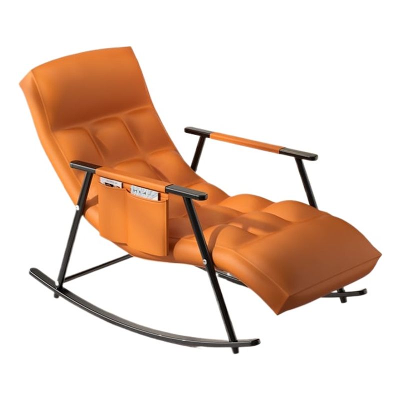 ANYHOGAR - Sofá Cama Plegable color naranja