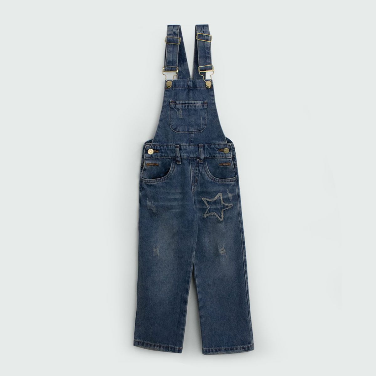 KUKULI - OVEROL ESTRELLA NIÑA M1619