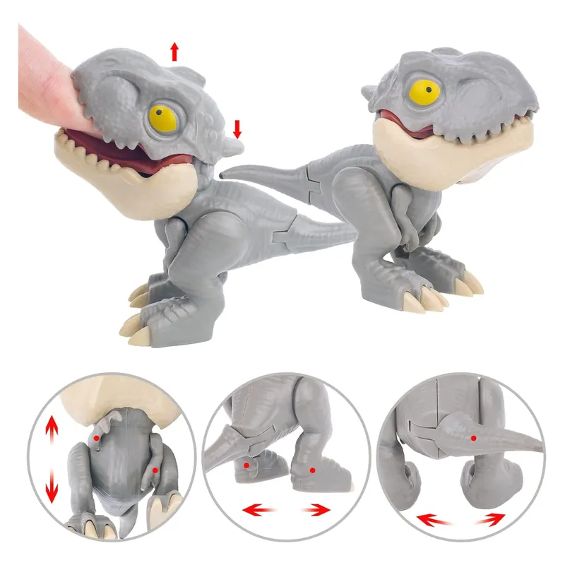 GENERICO - PACK 3 MINI HUEVOS DE DINOSAURIOS SORPRESA MORDELONES