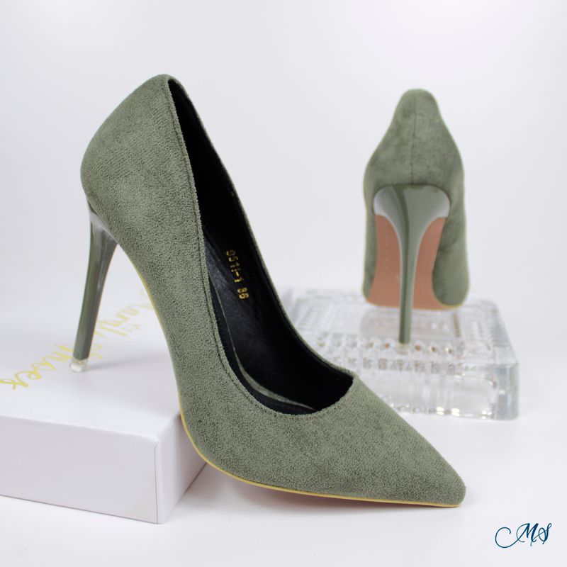 MARGLO SHOES - Zapatos de vestir verde militar M24