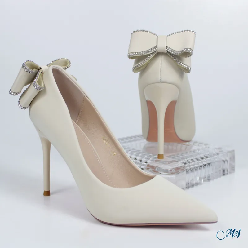 MARGLO SHOES - Zapatos de vestir Blanco hueso M30