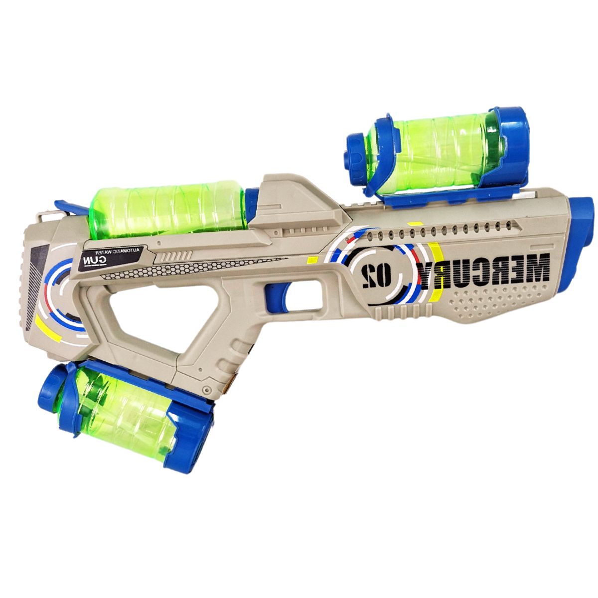 GENERICO - Juguete Pistola Lanza Agua Modelo Mercury Beige