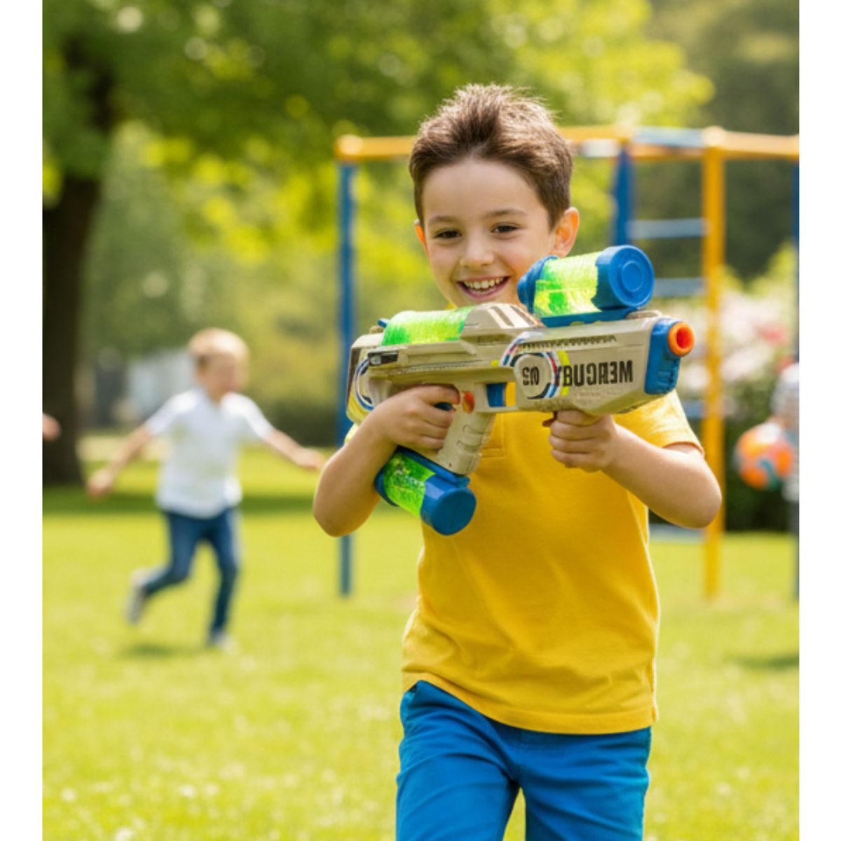 GENERICO - Juguete Pistola Lanza Agua Modelo Mercury Beige