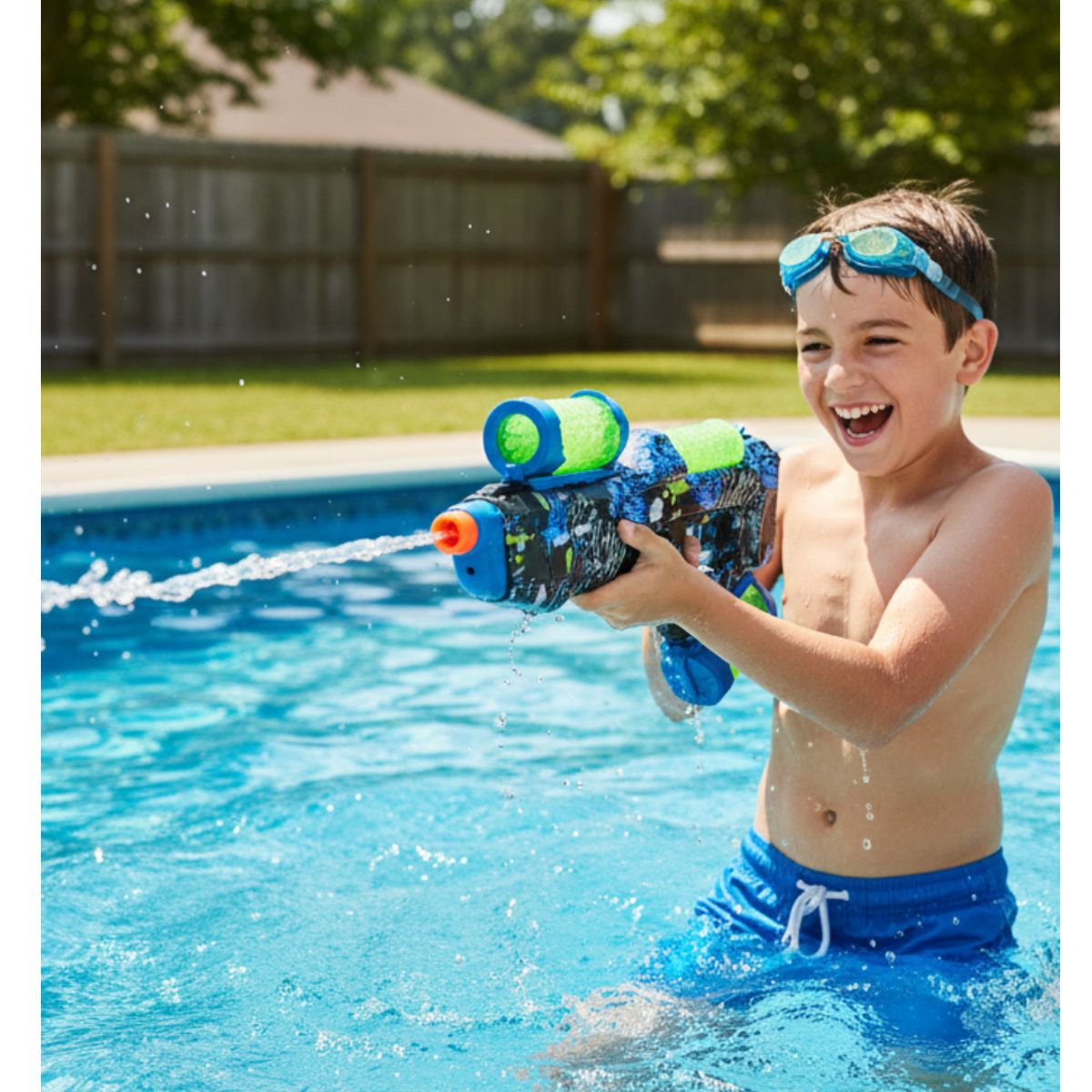 GENERICO - Juguete Pistola Lanza Agua Modelo Mercury III