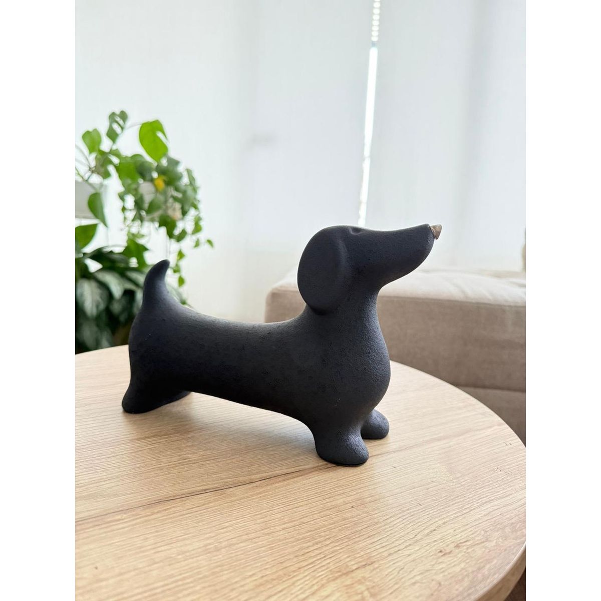 MAP DESIGN HOME - Adorno Perro Slinky Parado 24x10x18cm