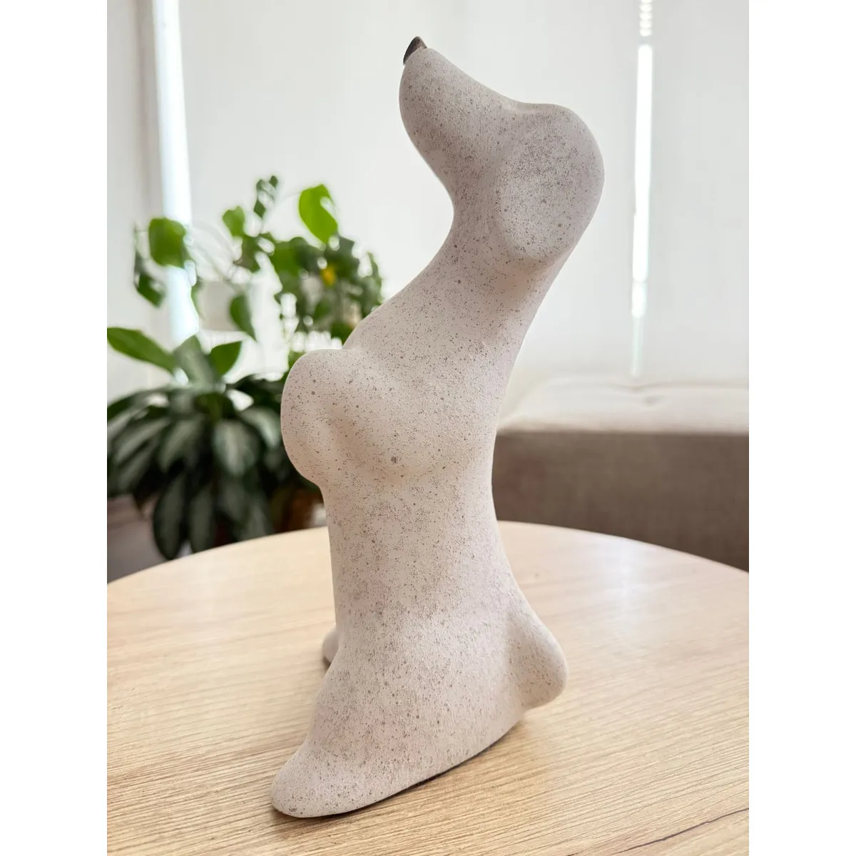 MAP DESIGN HOME - Adorno Perro Slinky Sentado 13x13x28cm