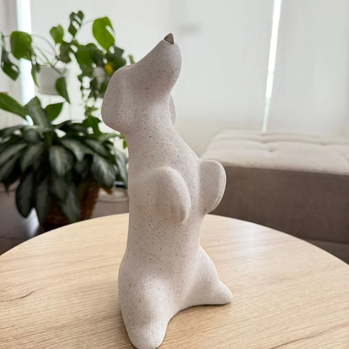 MAP DESIGN HOME - Adorno Perro Slinky Sentado 13x13x28cm