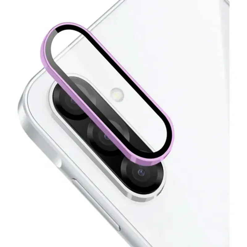 GENERICO - Protector de Cámara Compatible con Samsung Galaxy A56 - A36 - Lila