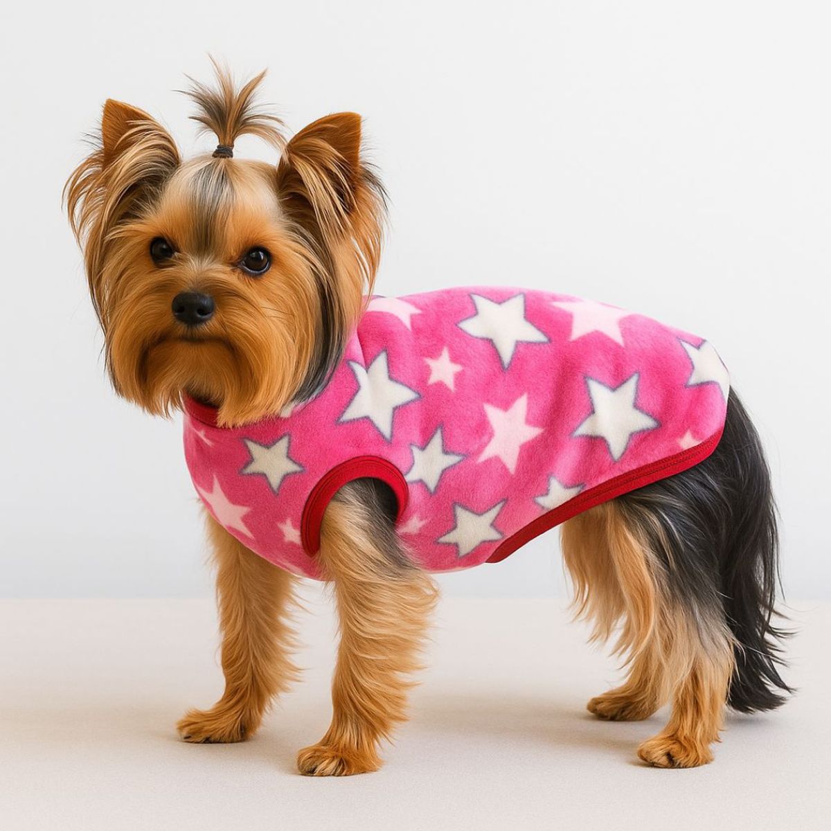 GENERICO - POLERA DE FELPA HIPOALERGÉNICA PARA PERROS – TALLA 2