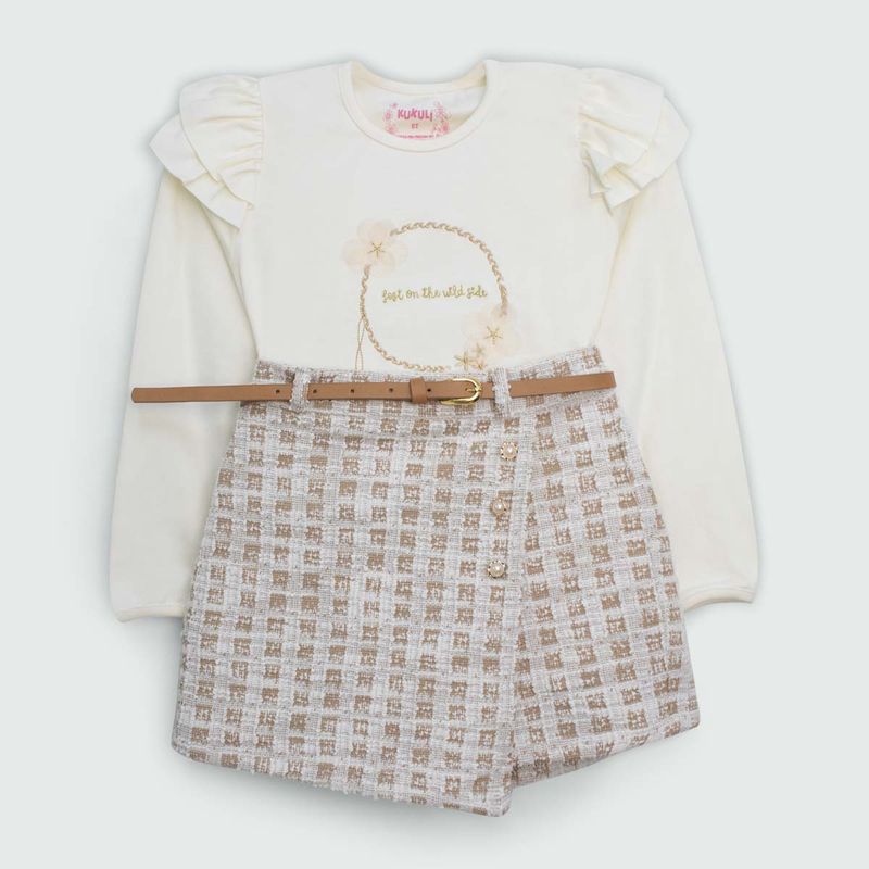 KUKULI - CONJUNTO JAZMIN M/L NIÑA 5039